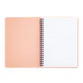 Zwillingsdrahtblock A5 PP PASTELINI apricot