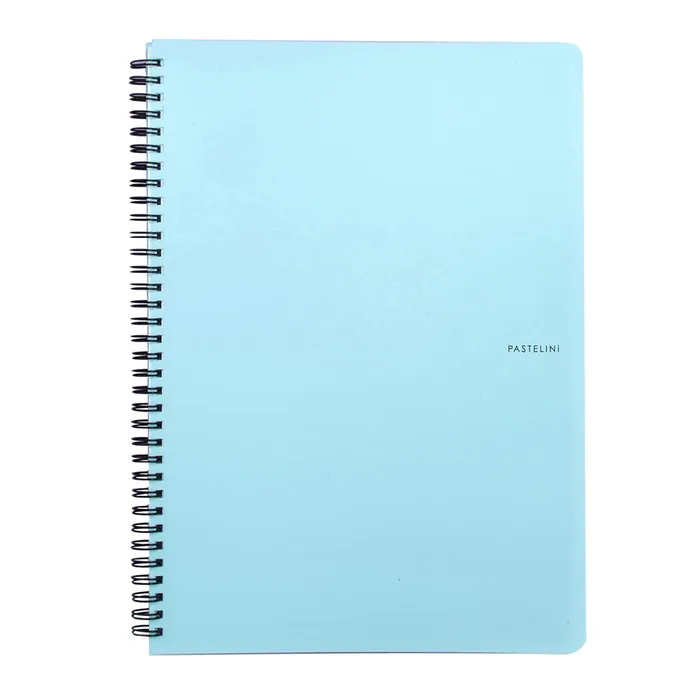 Hauptproduktbild Twin wire blok A5 PP PASTELINI modrá