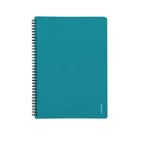 Doppeldrahtblock A5 PP VERDE milano