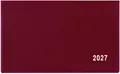 Wöchentlicher Terminkalender - Cyril - PVC - Bordeaux