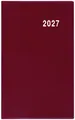 Wöchentlicher Terminkalender - Gustav - PVC - Bordeaux