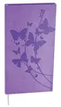 Wöchentlicher Tagebuch "Igor", Vivella mit Prägung, Taschenformat, hellviolett, Motýli (CZ/SK), BALOUŠEK