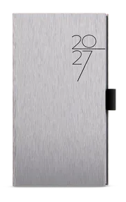 Wochentagebuch - Jakub - ForMen - Taschenformat - Silber