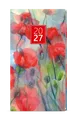 Wochentagebuch - Jakub - Lamino - Taschenformat - Blumen