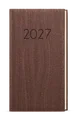 Wochenplaner - Jakub - Holz - Taschenformat - braun