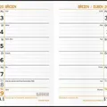 Weiteres Produktbild Wochentagebuch "Kamil" 2019/2020, Schulversion, laminiert, Giraffe, BALOUŠEK