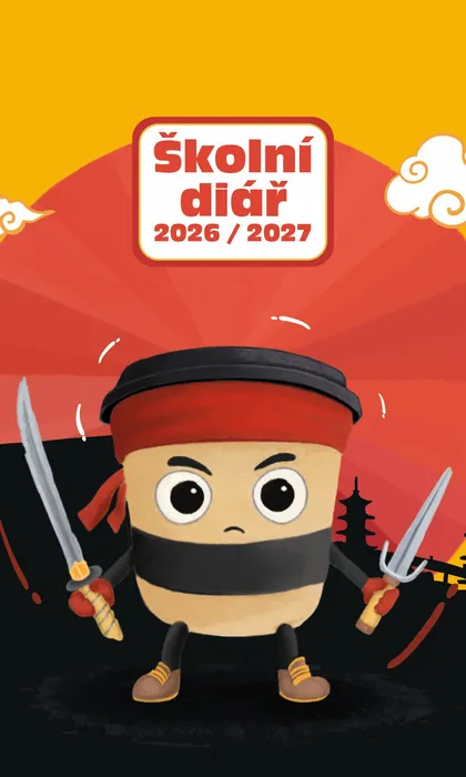 Hauptproduktbild Týdenní diář  - Kamil - lamino - Ninja