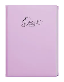 Wöchentlicher Tagebuchkalender - Oskar - Pastell - A5 - lila