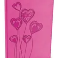 Weiteres Produktbild Wöchentlicher Tagebuch "Oskar", Vivella mit Prägung, A5, Rosa - Herz, (CZ/SK), BALOUŠEK
