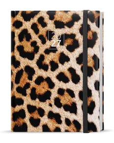 Wöchentlicher Terminkalender - Prokop - Lamino - B6 - Leopard