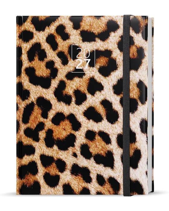Hauptproduktbild Týdenní diář - Prokop - Lamino - B6 - Leopard