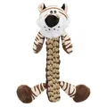 Weiteres Produktbild Tiger mit geflochtenem Körper, robustes Spielzeug mit Sound, 32 cm