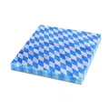 Serviette 3-lagig Bayern blau 33 x 33 cm [20 St.]