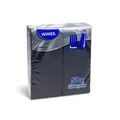 Serviette CutleryStar 2-lagig schwarz 38 x 32 cm [50 St.]