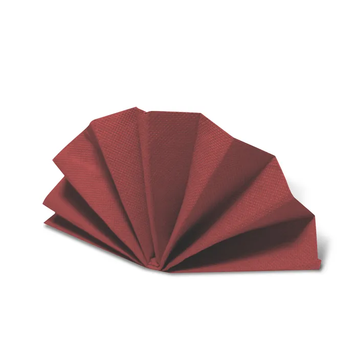 Hauptproduktbild Ubrousek DekoStar bordový 38 x 38 cm [50 ks]