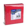Weiteres Produktbild Serviette DekoStar rot 38 x 38 cm [50 St.]