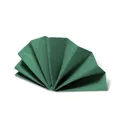 Weiteres Produktbild Serviette DekoStar dunkelgrün 38 x 38 cm [50 St.]