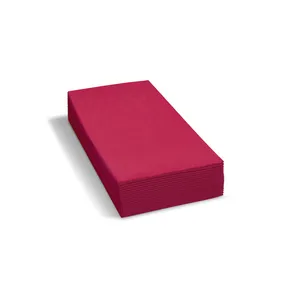 Serviette (PAP FSC Mix) 1/8 Kopffalz 2-lagig weinrot 33 x 33 cm [250 St.]