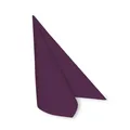 Serviette PREMIUM dunkelviolett 40 x 40 cm [50 St.]