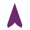 Serviette PREMIUM dunkelviolett 40 x 40 cm [50 St.]