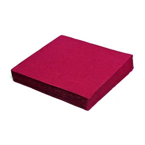 Serviette (PAP FSC Mix) 1-lagig bordeaux 33 x 33 cm [100 St.]