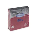 Weiteres Produktbild Serviette 2-lagig bordeaux 33 x 33 cm [50 St.]