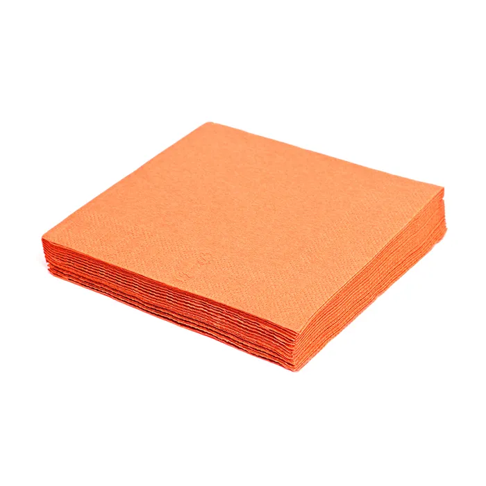 Hauptproduktbild Ubrousky 2-vrstvé, 33 x 33 cm oranžové [50 ks]