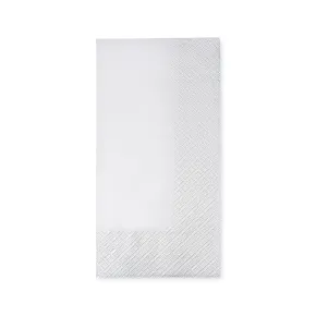 Serviette 1/8 Falz 2-lagig weiß 40 x 40 cm [250 St.]