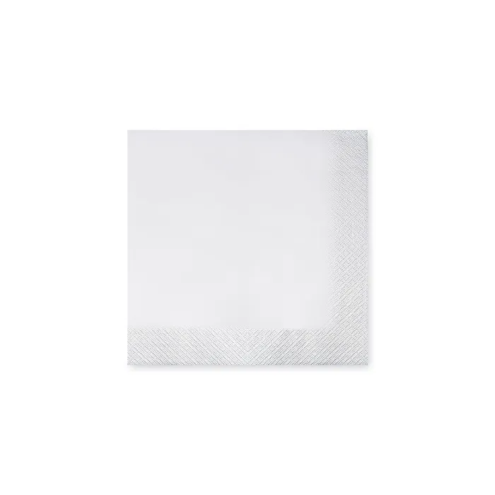 Hauptproduktbild Ubrousky 3-vrstvé, 24 x 24 cm bílé [200 ks]