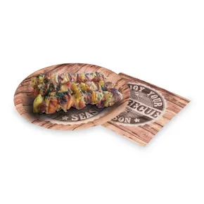 Servietten 3-lagig, 33 x 33 cm GRILLSAISON [20 Stück]