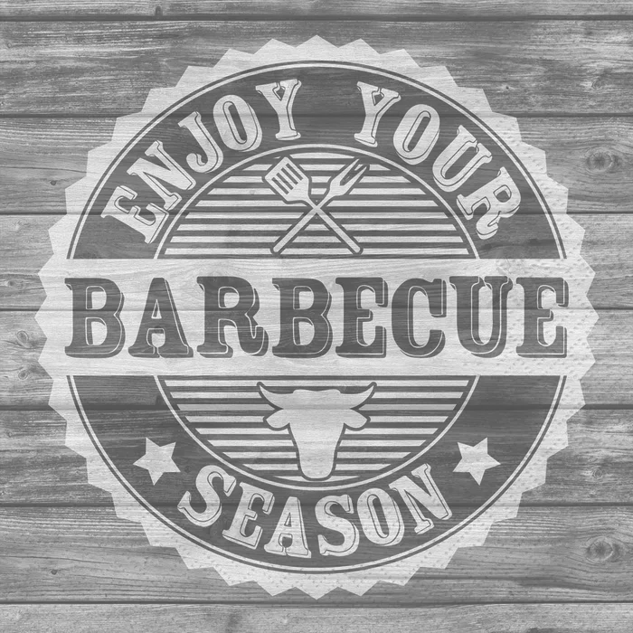 Hauptproduktbild Ubrousky 3-vrstvé, 33 x 33 cm BARBECUE SEASON [20 ks]