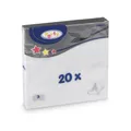 Weiteres Produktbild Serviette 3-lagig weiß 33 x 33 cm [20 St.]
