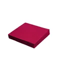 Weiteres Produktbild Serviette (PAP FSC Mix) 3-lagig bordeaux 40 x 40 cm [250 St.]