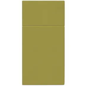 Besteckservietten PAW AIRLAID 40x40 cm Einfarbig oliv [25 Stück]