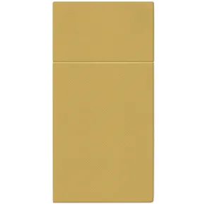 Bestecktasche PAW AIRLAID 40x40 cm My Monocolor gold [25 Stück]