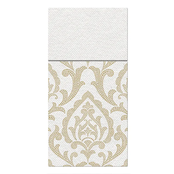 Hauptproduktbild Ubrousky na příbory PAW AIRLAID 40x40 cm Portugesse tiles gold [25 ks]