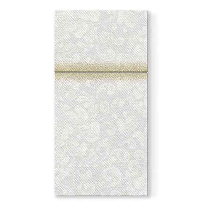 Hauptproduktbild Ubrousky na příbory PAW AIRLAID 40x40cm Rococo White [25 ks]