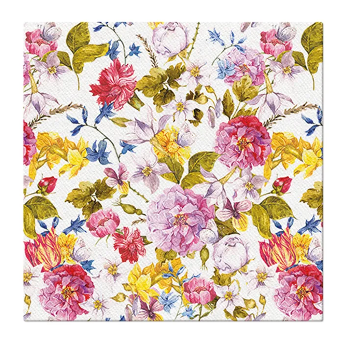 Hauptproduktbild Ubrousky PAW AIRLAID 40x40 cm Herbal roses [50 ks]