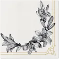 Servietten PAW AIRLAID 40x40 cm Royal flieder [50 Stück]