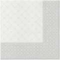 Servietten PAW AIRLAID 40 × 40 cm Subtle Grid (Silber) [50 Stück]