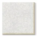 Servietten PAW AIRLAID L 40x40cm Rococo White [50 Stk]