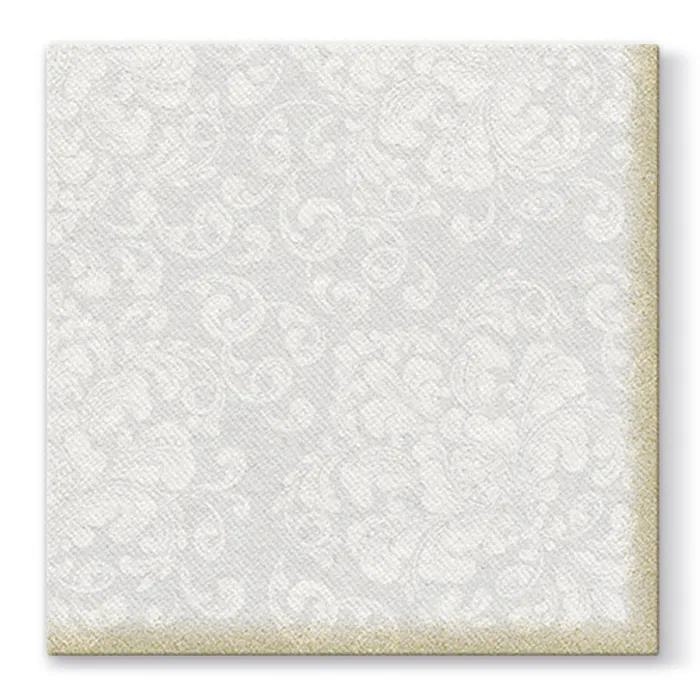 Hauptproduktbild Ubrousky PAW AIRLAID L 40x40cm Rococo White [50 ks]