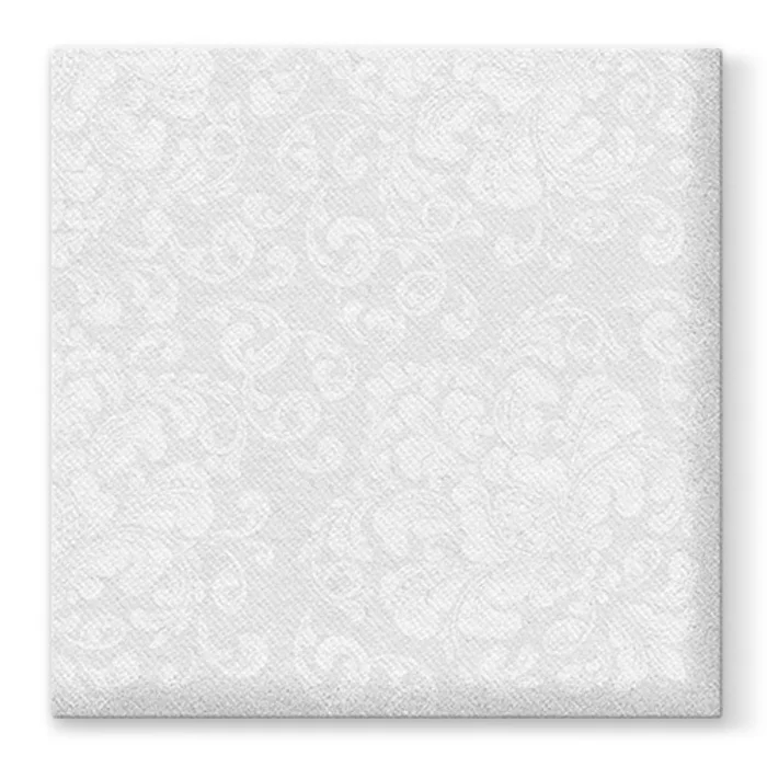 Hauptproduktbild Ubrousky PAW AIRLAID L 40x40cm Rococo White