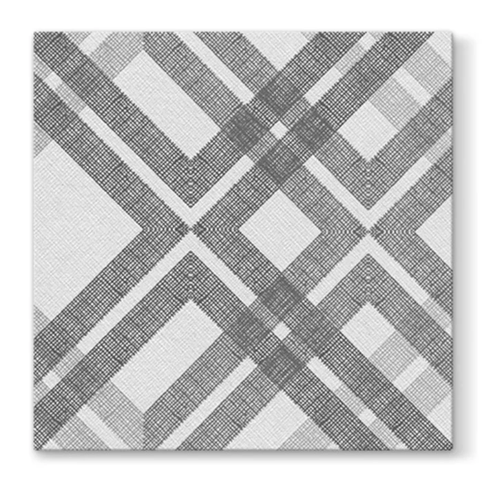 Hauptproduktbild Ubrousky PAW AIRLAID L 40x40cm Stylish Check Dark Blue