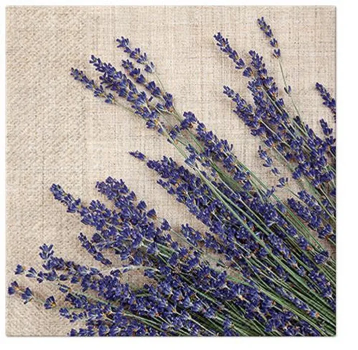 Hauptproduktbild Ubrousky PAW L 33x33 cm 3 vrst. Lavender Sheaf [20 ks]