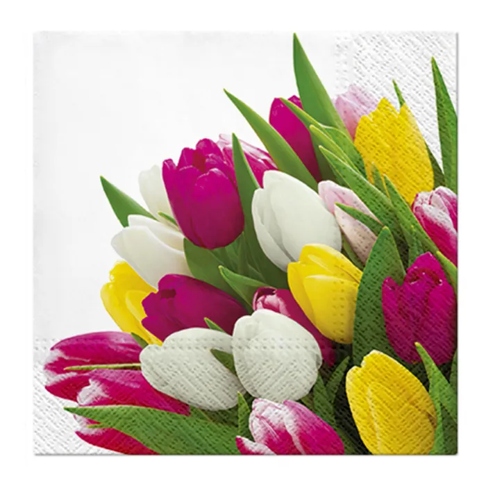 Hauptproduktbild Ubrousky PAW L 33x33 cm Bunch of Tulips