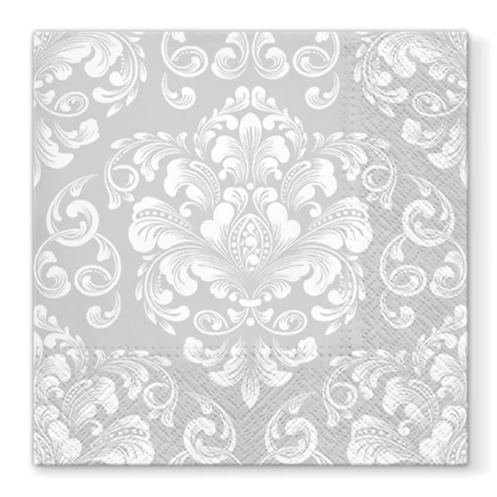 Hauptproduktbild Ubrousky PAW L 33x33cm Beautiful Moments Silver