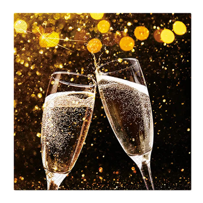 Hauptproduktbild Ubrousky PAW L 33x33cm Sparks of celebration [20 ks]