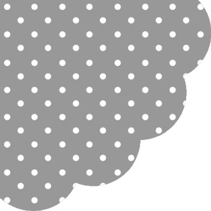 Hauptproduktbild Ubrousky PAW R 32 cm Dots Turquoise