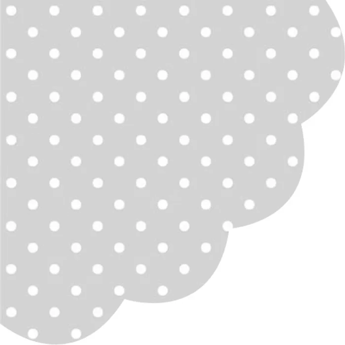 Hauptproduktbild Ubrousky PAW R 32 cm Dots Violet